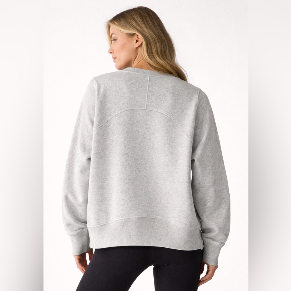 Lululemon Oversized Heather Gray Crewneck Sweatshirt P2P 27”